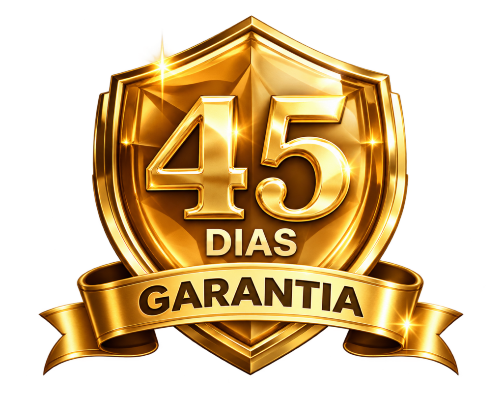 Selo de garantia de 45 dias